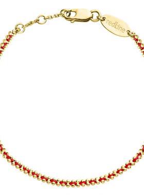 欧洲直邮redline 女士手链脚链编制款红绳时尚刘雯同款