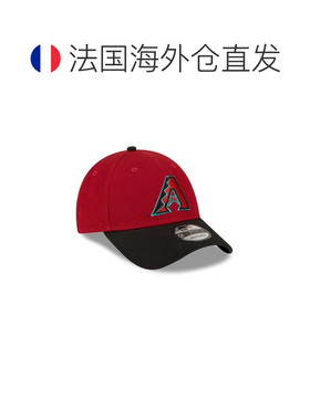 欧洲直邮自营NEW ERA 男女通用红色棉帽子