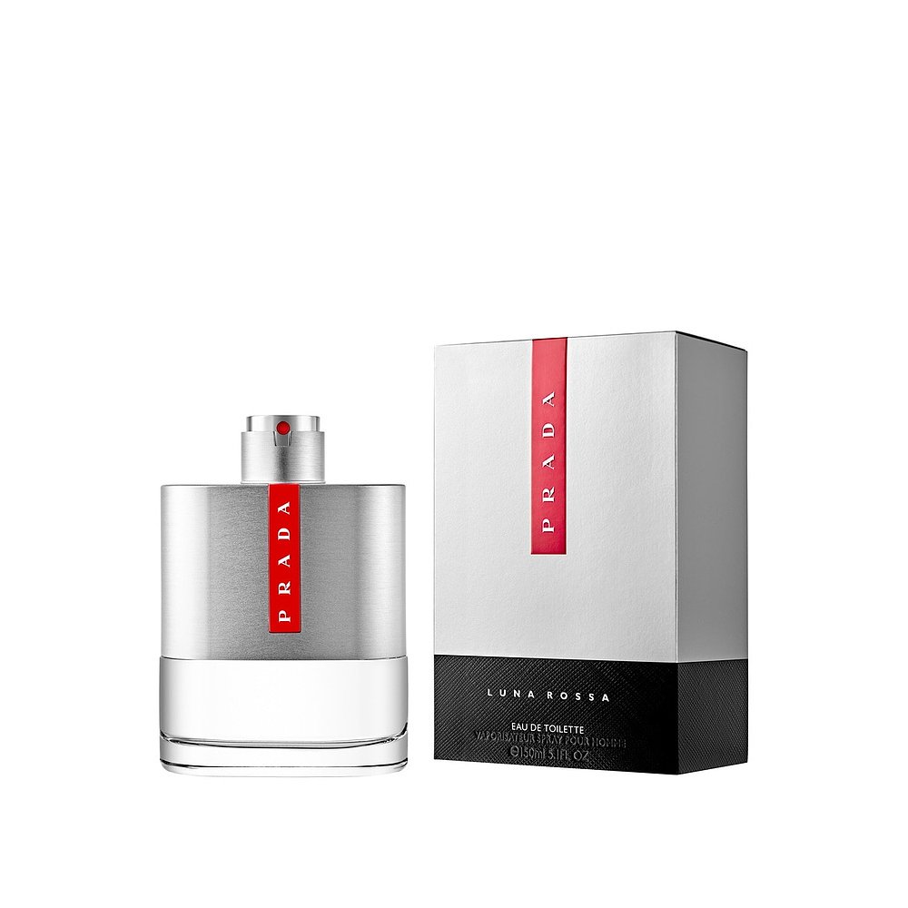 欧洲直邮普拉达淡水银男士淡香水 PRADA Luna Rossa EDT 150ML - 图0