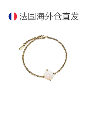 自营欧洲直邮BACCARAT/巴卡拉TRÈFLE四叶草系列白色水晶镶嵌镀金