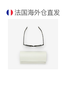 自营欧洲直邮Burberry博柏利 女士平布米/灰色醋酸纤维格纹方框太