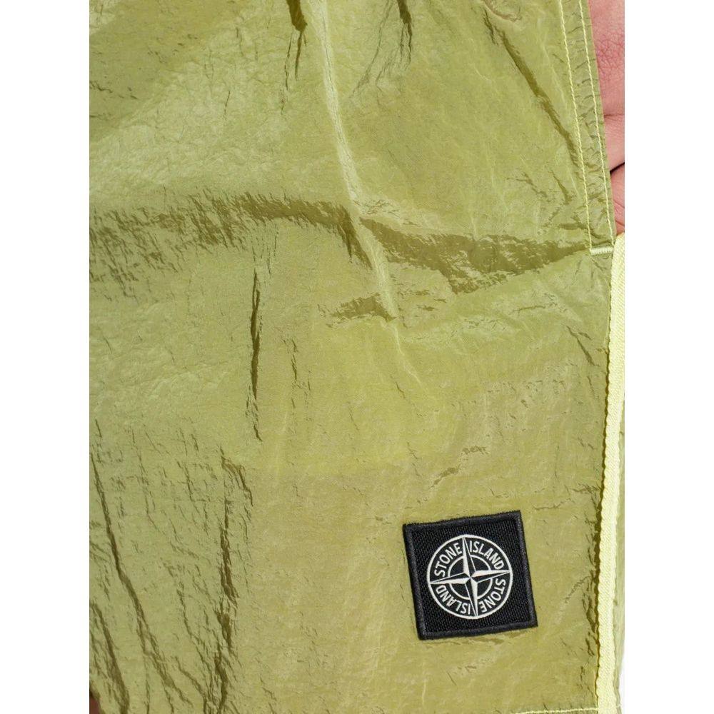 1h可退 香港直邮Stone Island 石头岛 男士 绿色可调节抽绳泳衣 B,淘宝优惠券,粉丝福利购,淘宝优惠卷