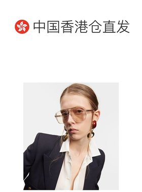 1h可退 香港直邮Saint Laurent 圣罗兰 女士 飞行员醋纤太阳眼镜