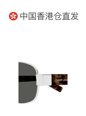 1h可退 香港直邮Saint Laurent 圣罗兰 女士 SILVER-HAVANA-GREY