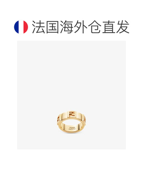 1h可退 欧洲直邮FENDI (2025新品) Fendi Forever戒指-金色金属戒