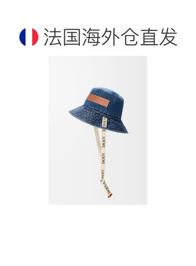自营欧洲直邮Loewe罗意威 女士蓝色牛仔渔夫帽配饰【付后1h可退】