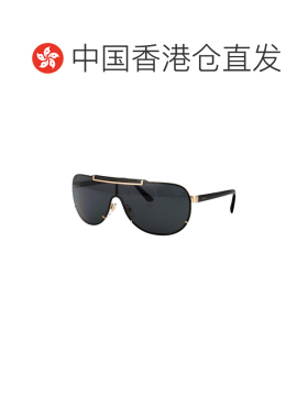 香港直邮VERSACE 男士太阳镜 0VE2140100287 AW2025 黑色 Sunglas