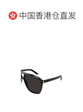 香港直邮Saint Laurent 徽标太阳镜 SL596DUNE
