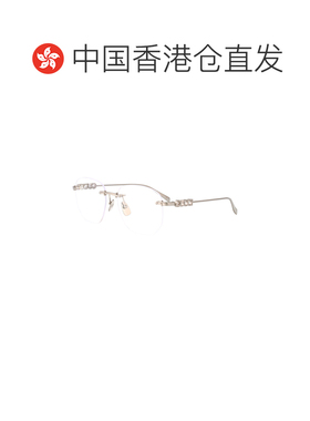 香港直邮GUCCI 女士眼镜 GG1806O004 AW2025 白色 几何框平光镜