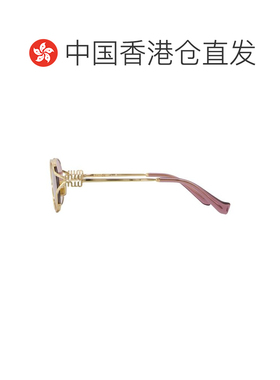 香港直邮MIU MIU 男士太阳镜 0MU52YS5AK06S54 AW2026 金色