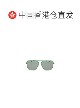 【99新未使用】香港直邮Bottega Veneta 几何飞行员镜框太阳眼镜