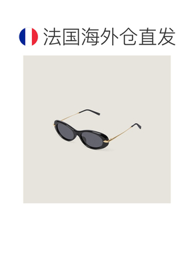 自营欧洲直邮Givenchy纪梵希 Bold Pinch女士黑色醋酸酯金属椭圆