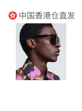 1h可退 香港直邮Gucci 古驰 男士 飞行员太阳眼镜 green绿色 舒适