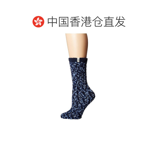 香港直邮Ugg 女士 舒适绳绒织袜子 blue蓝色 舒适时尚 - 图1