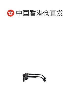 香港直邮香港直发Fendi芬迪男士黑色墨镜徽标细节太阳镜 FE40034U