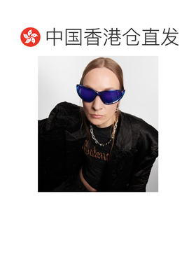 香港直邮Balenciaga 巴黎世家 女士 Xpander 边椭圆形太阳眼镜