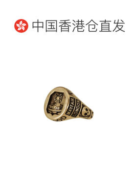 香港直邮VIVIENNE WESTWOOD 男士戒指 6404018P01R002ANTIQUEGOLD