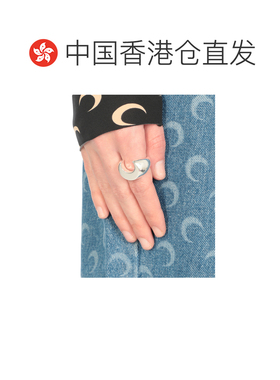 香港直邮Marine Serre 标志戒指 UJW025ARMET0001配饰
