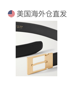 美国直邮The Row 女士 皮革腰带皮带 W1401L52BLA【付后1h可退】