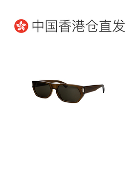 1h可退 香港直邮SAINT LAURENT 男士眼镜 SL898004 SS2026 军绿色