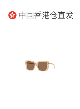 香港直邮BURBERRY 女士眼镜 BE4456416773 AW2025 棕色 全框太阳