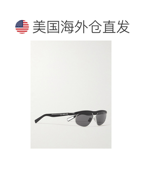 1h可退 香港直邮DIOR 迪奥 男士 DioRider S1U 椭圆框醋纤镀银太