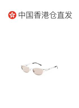 香港直邮Gucci 古驰 女士 银色太阳眼镜 A000PJI3330