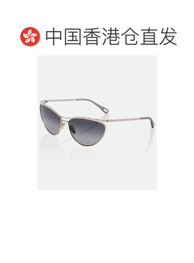 香港直邮Chloe 蔻依 女士 Uma 猫眼太阳眼镜 metal金属色 舒适时