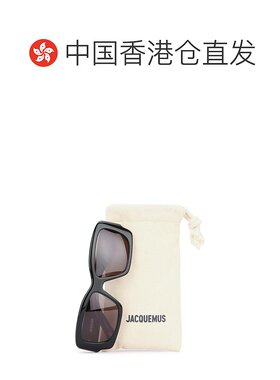 1h可退 香港直邮Jacquemus 女士 CROISIEREBLACK/GOLD/GREY 太阳