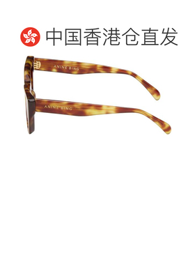 1h可退 香港直邮ANINE BING 女士 棕色 Paris 太阳镜 A1211756223
