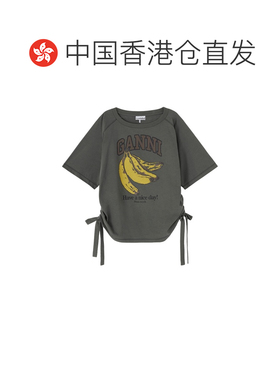 香港直邮GANNI甘尼女士T恤 【付后1h可退】