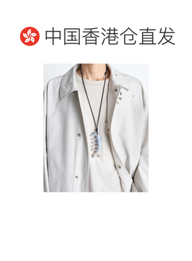 1h可退 香港直邮Lemaire BELUGA 玛瑙皮革刮痧项链 DI0007LO0047