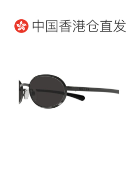 1h可退 香港直邮Gucci 古驰 男士 Eyewear 橢圓形鏡框太陽眼鏡 GG
