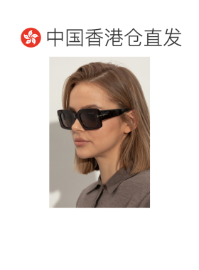1h可退 香港直邮TOM FORD 女士太阳镜 FT118805052E SS2026 棕色