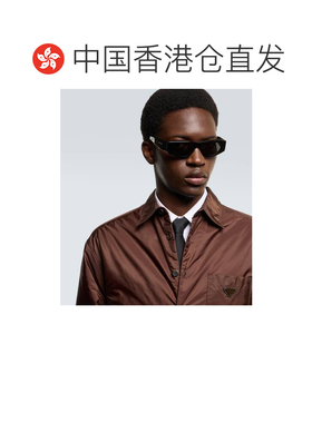 1h可退 香港直邮Prada 普拉达 男士 Symbole 矩形太阳眼镜配饰