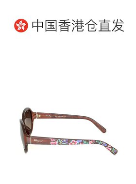 香港直邮Salvatore Ferragamo 配饰徽标太阳镜 SF918S