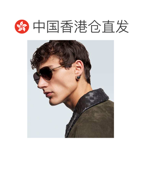 1h可退 香港直邮Bottega Veneta 葆蝶家 男士 水滴飞行员太阳眼镜