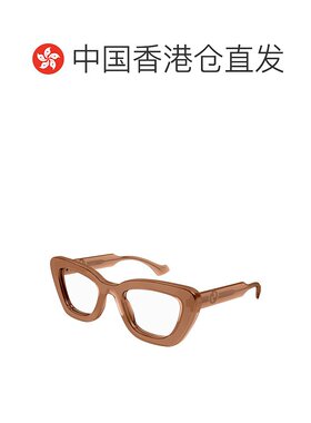 1h可退 香港直邮Gucci 古驰 女士 -eyeglasses 眼镜 GG1555O004OR