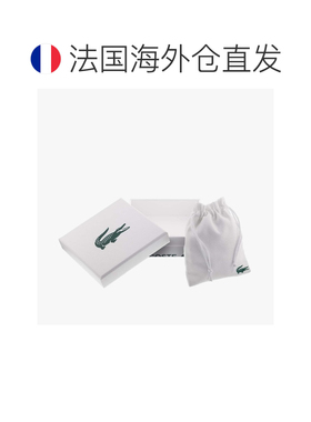 自营欧洲直邮Lacoste法国鳄鱼 Adventurer男士金色精钢手链配饰