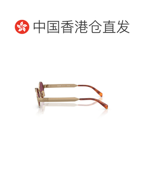 香港直邮MIU MIU 女士眼镜 MUB51S7OE30Y SS2026 红色 全框太阳镜