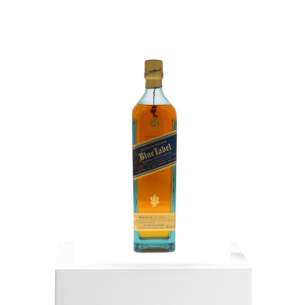 欧洲直邮johnnie walker尊尼获加蓝牌苏格兰威士忌40%1L英国原装 - 图3