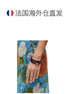 欧洲直邮LOEWE 罗意威 25秋冬 J920240X17-1100 女士 手链 牛皮革
