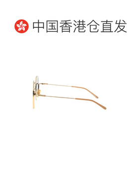 1h可退 香港直邮Chloe 蔻依 女士 醋纤金色太阳眼镜 CH0169SA002