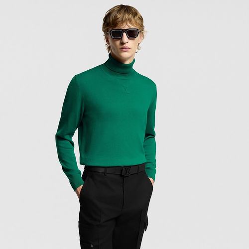 自营Louis Vuitton 休闲系列 Pull col roule embosse LV en cach - 图2