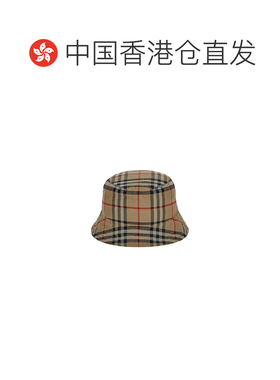 香港直邮BURBERRY/博柏利 25SS 格纹帽子 Men配饰 【付后1h可退】