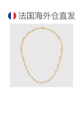 自营欧洲直邮Gucci古驰Link to Love系列女士18k 黄金链条项链