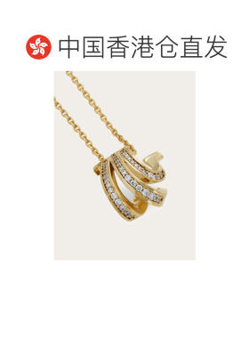 Salvatore Ferragamo Triple Gancini吊坠项链 76【付后1h可退】