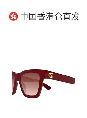1h可退 香港直邮Gucci 古驰 女士 Eyewear 方格太陽眼鏡 GG1714S0