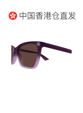 香港直邮Gucci 古驰 女士 GG2111S col. 003 紫色太阳眼镜 GG2111