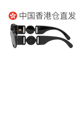 香港直邮versace 范思哲 女士 黑色 Medusa Biggie 太阳镜 0VE436